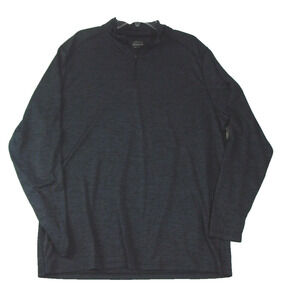 BCG Tru-Wick 1/4 Zip Dark Grey Pullover Men's Size 2X Long Sleeves Lightweight‎